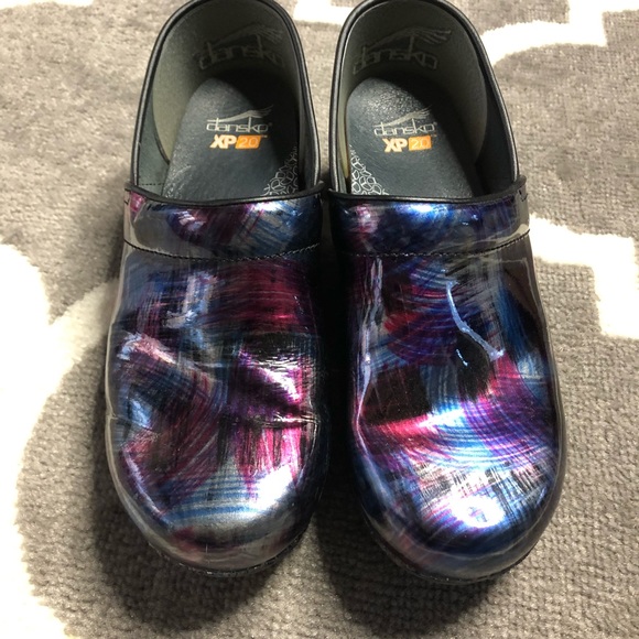 Dansko Clogs XP 2.0 Womens Size 11.5-12 Color Sweep Patent EUR 42 Nursing Purple - Picture 2 of 9